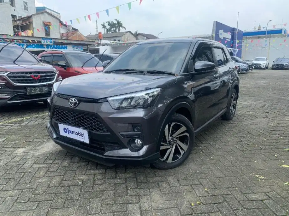 DP MURAH Toyota Raize 1.0 G One Tone Bensin-AT 2021 Abu CUZDB