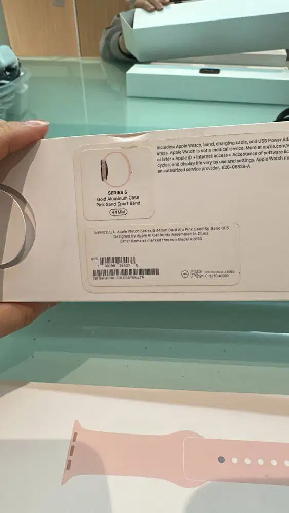 Apple Watch Series 5 44mm Gold Like New – 2,5jt Nego