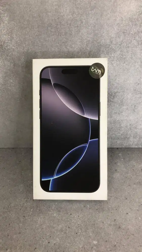 iPhone 16 Pro Max 512GB Black Titanium Garansi Resmi New Segel