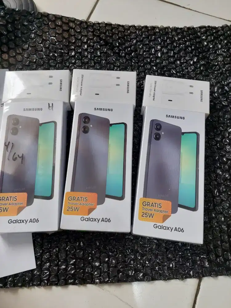 SAMSUNG A06 4/64 NEW SEGEL RESMI