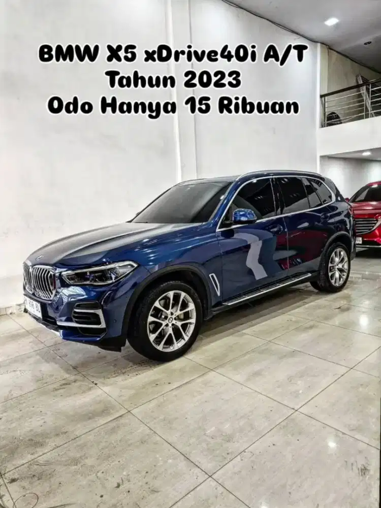 (7 Seater) BMW X5 xDrive40i A/T 2023 / 2024 biru