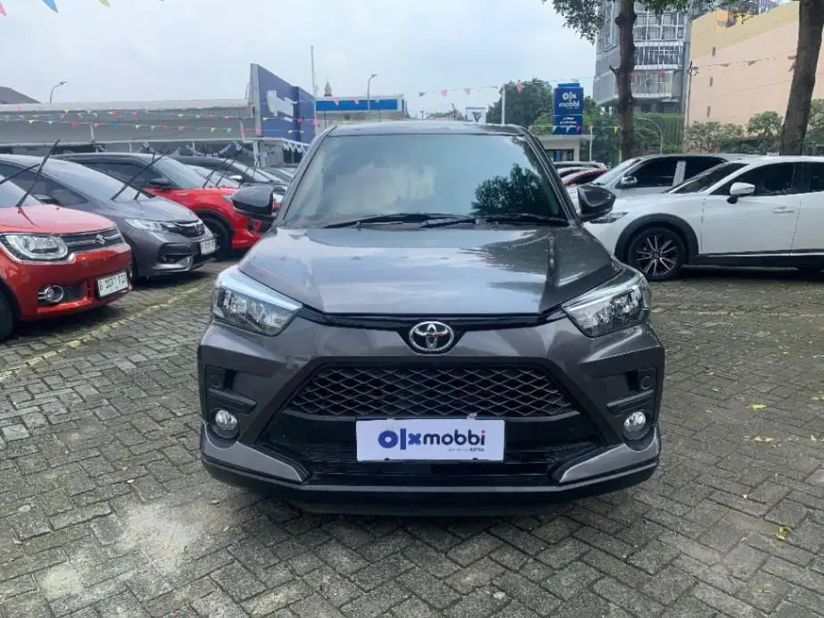 DP MURAH Toyota Raize 1.0 G One Tone Bensin-AT 2021 Abu CUZDB