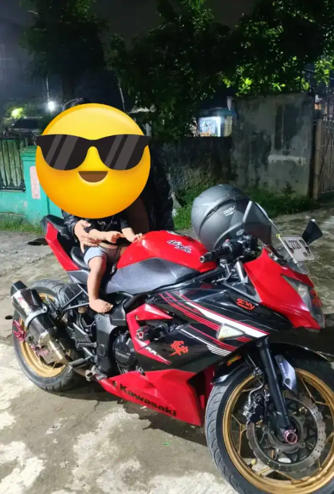 ninja 250 jual dengan keadaan baik