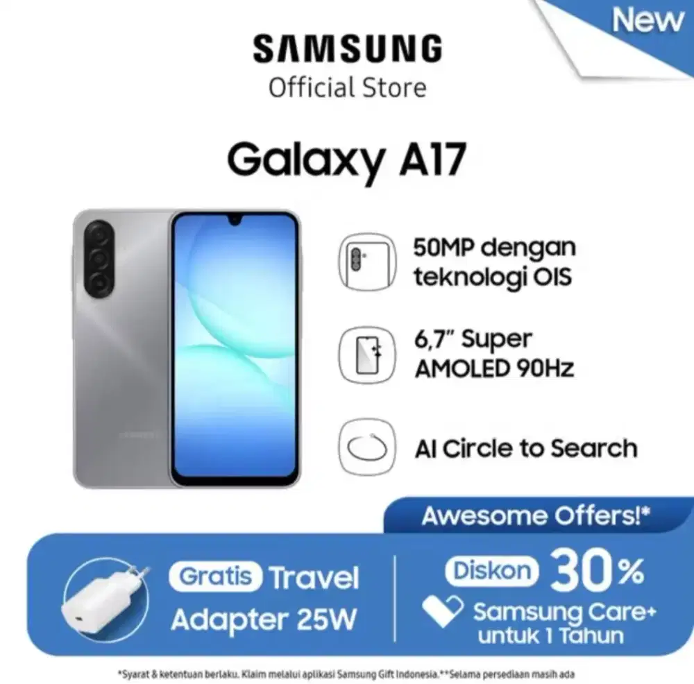 SAMSUNG GALAXY A17 LTE HARGA GROSIR