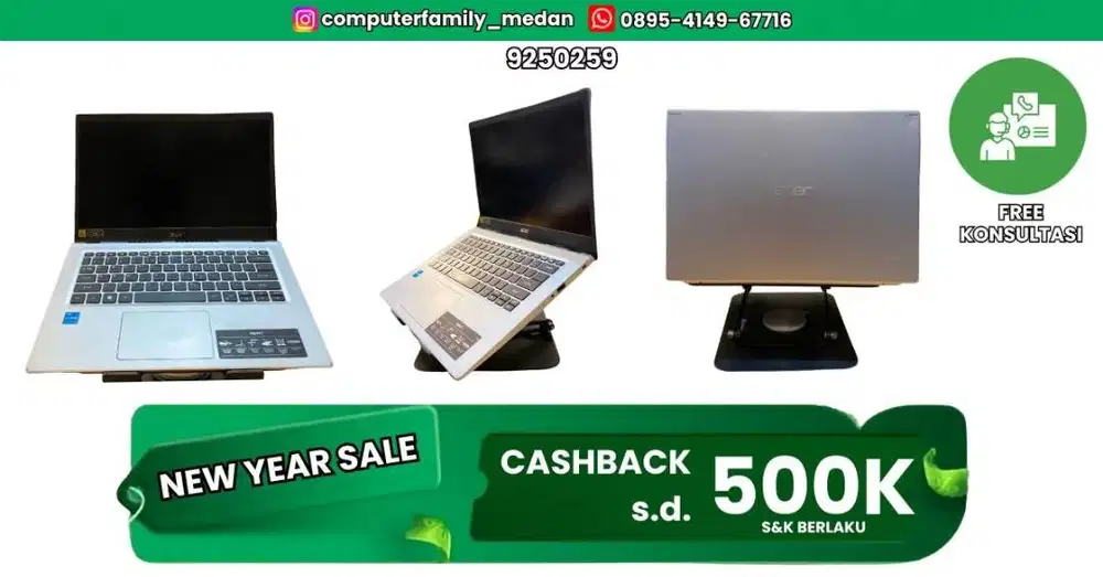 ACER ASPIRE A514-54 GEN 11 INTEL CORE I3 RAM 4 SSD 512