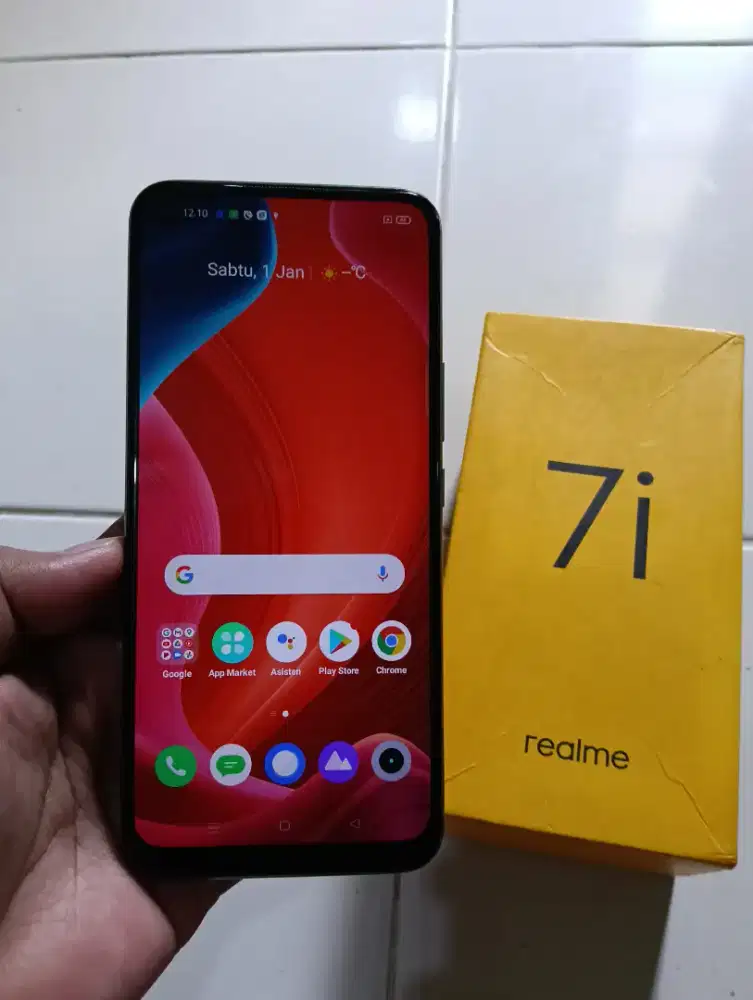 Realme 7i ram 8/128gb fullset