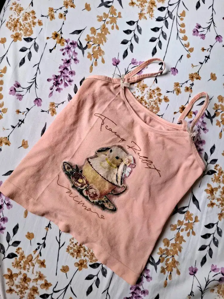 Tank Top Pink Bunny
