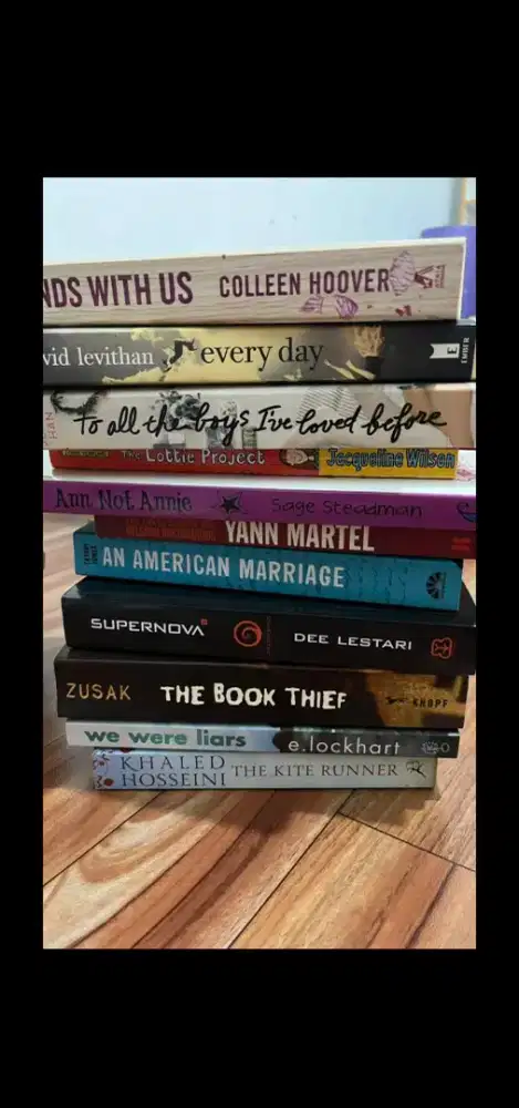 Buku preloved (bekas)