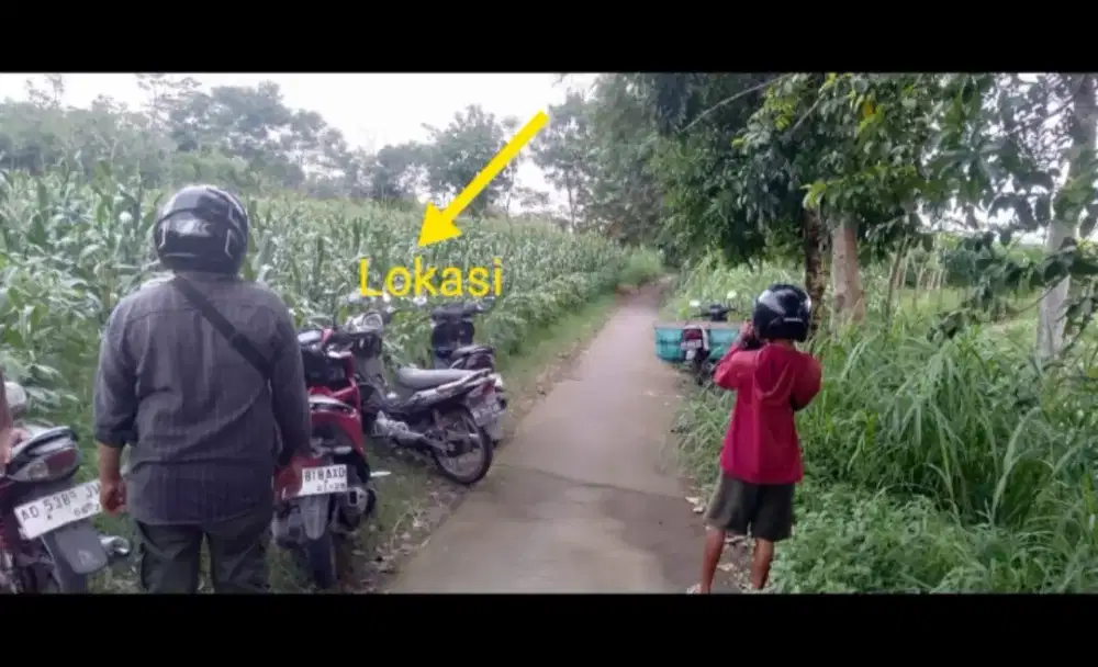 Jual tanah zona kuning lokasi Mojosongo Boyolali lt 7,783m hrg 750rb/m