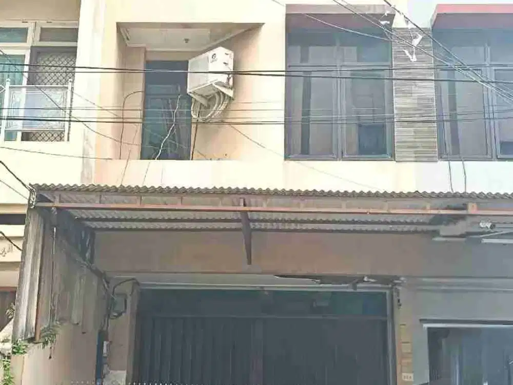 Ruko usaha minimalis 4 lantai row jalan 2 mobil dijual Kepu Barat Kemayoran Jakarta Pusat