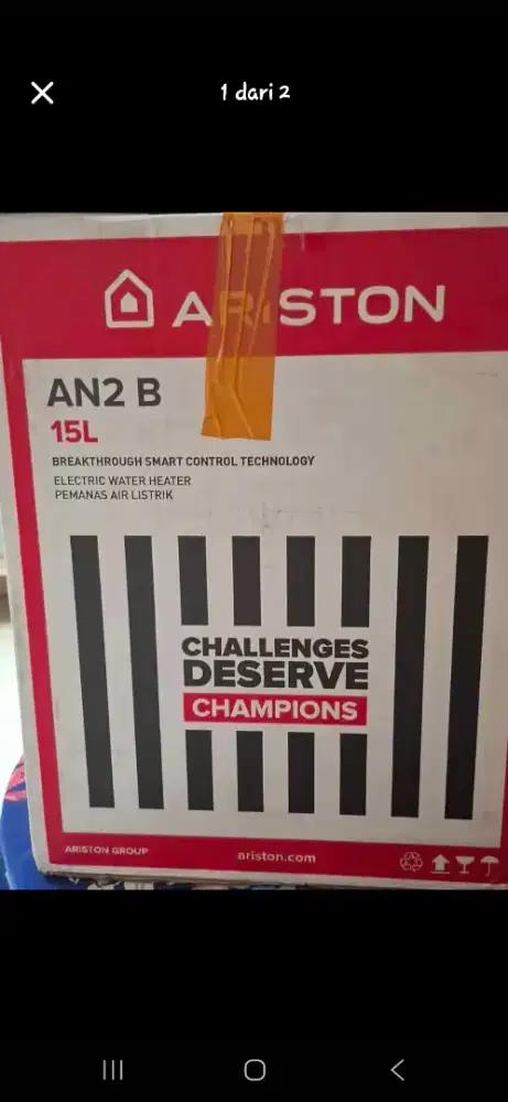 WATER HEATER JUAL RUGI