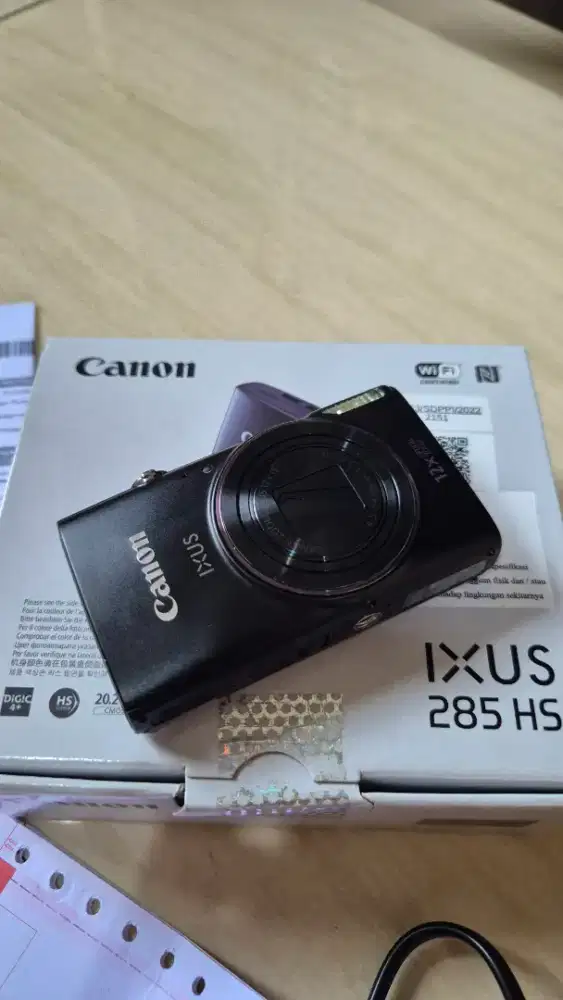 Canon Ixus 285 masi garansi. mulus 100% free anti gores