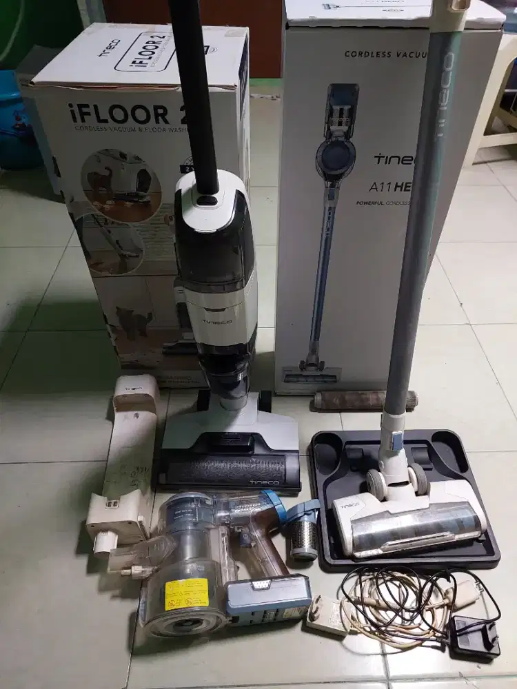 Vakum cleaner tineco wet & dry