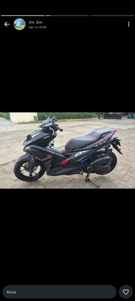 Dijual Yamaha Aerox 2020