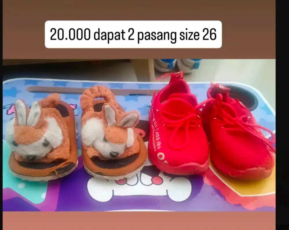 Sepatu dan sandal anak