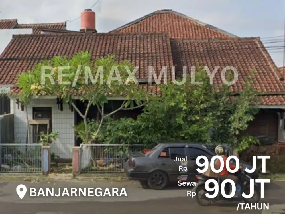 Rumah dan Warung Dijual/Disewakan Akses Mobil 2 Arah dan Full Pagar Wilayah Banjarnegara