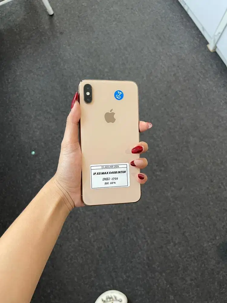 iphone XS Max 64GB mulus nominus terima tt cod kredit