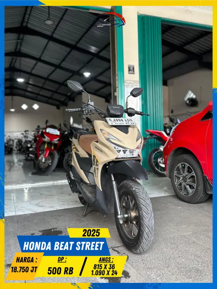HONDA BEAT STREET 2025 MURAH BERKUALITAS MASZEHH HIKMAH MOTOR KEPUH