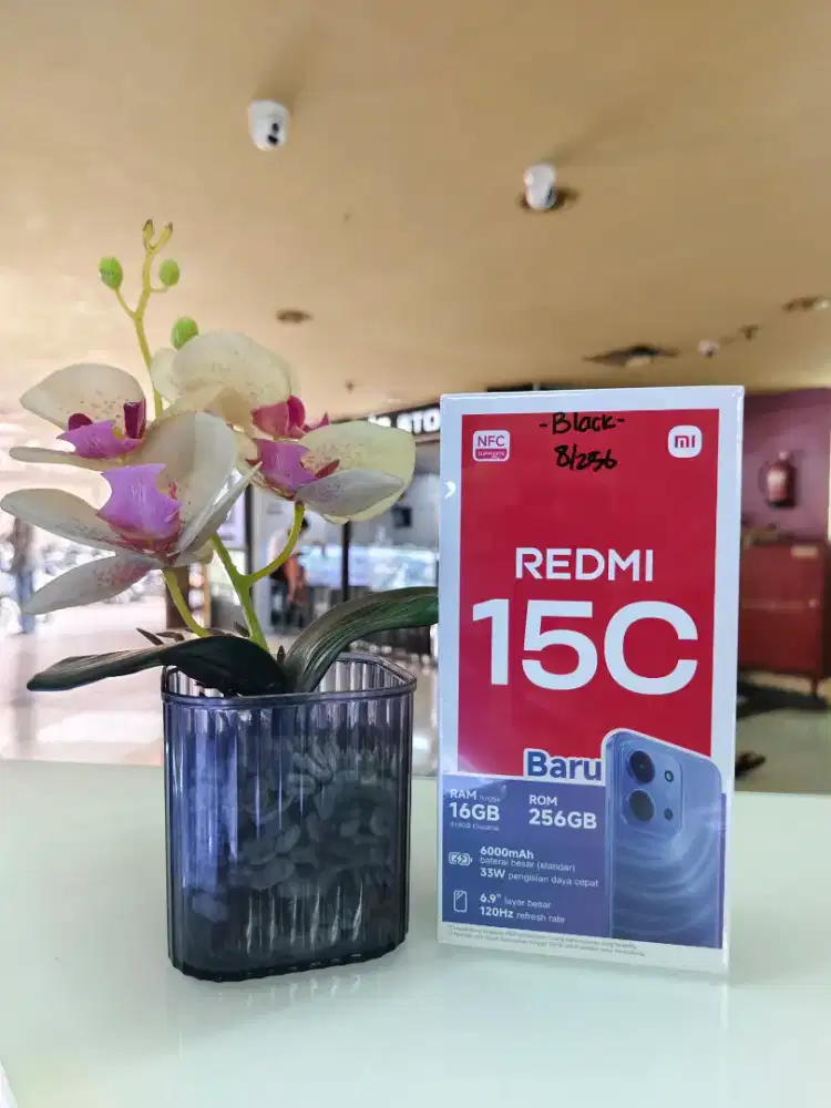 PROMO REDMI 15C 8/256 NEW GARANSI RESMI