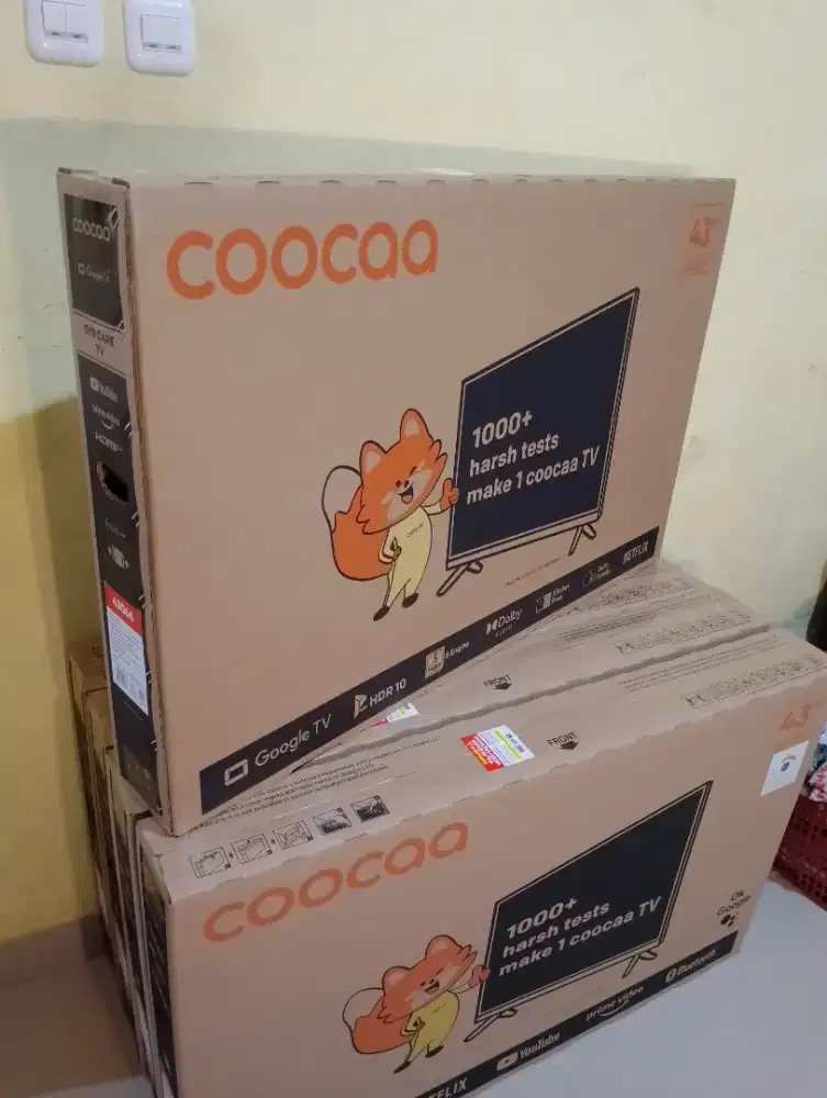 Coocaa google tv 43 inch QLED