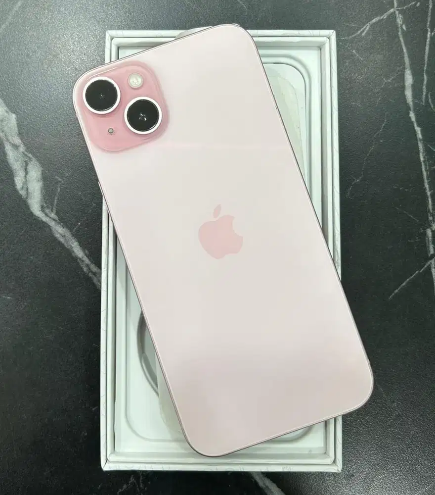 Iphone 15Plus 128gb beacukai mulus fullset nominus