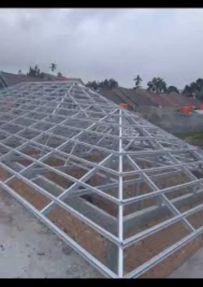 Melayani pemasangan rangka baja ringan plafon PVC