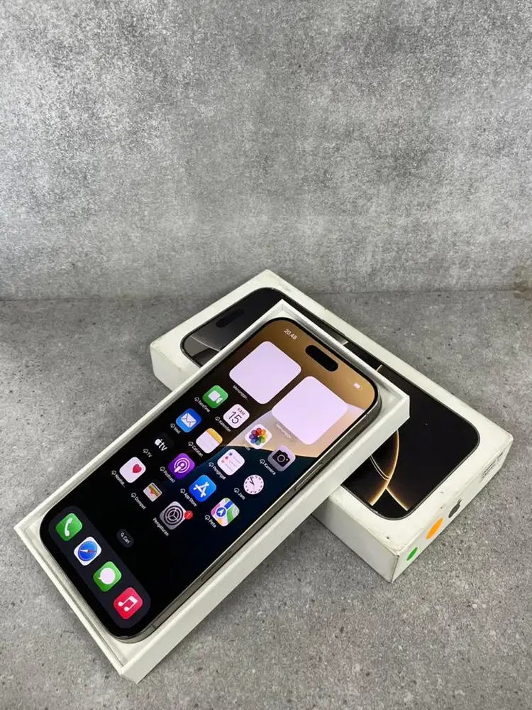 iPhone 16 Promax 256GB Natural Titanium iBox Fullset