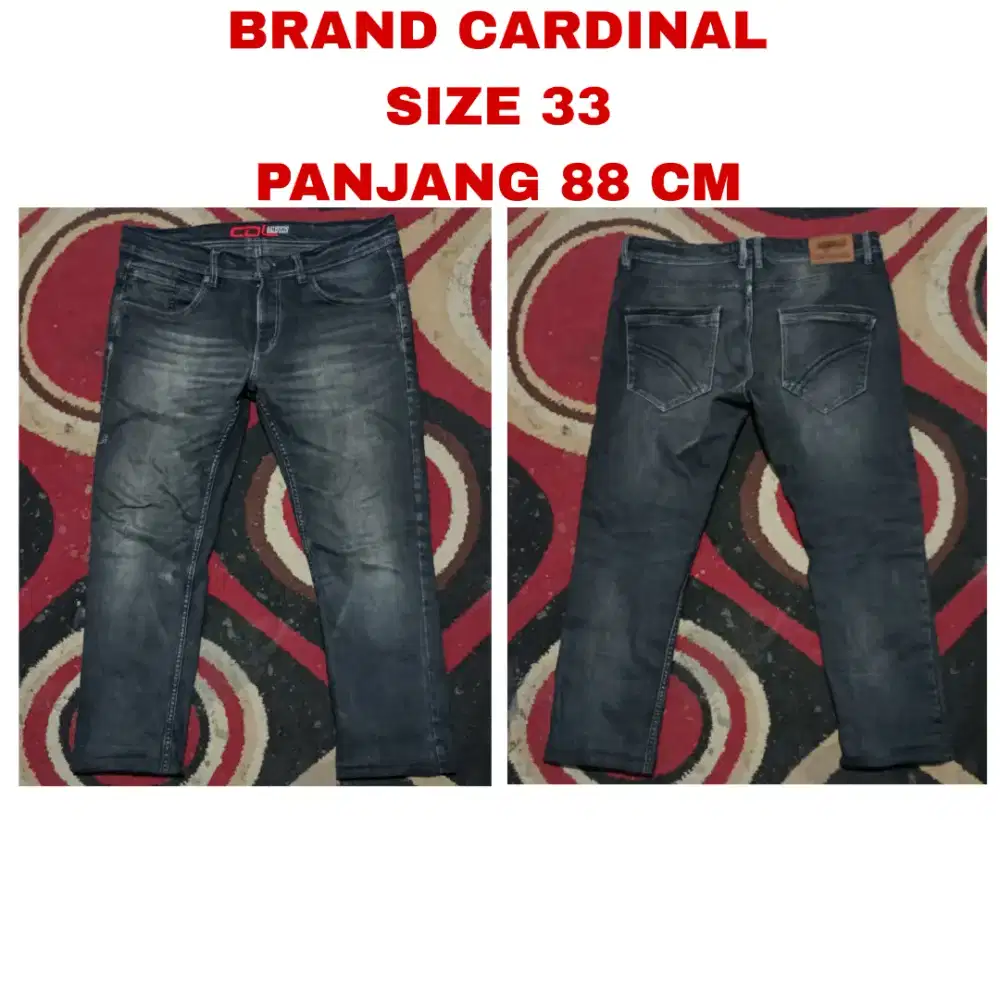Celana Jeans Cardinal Size 33