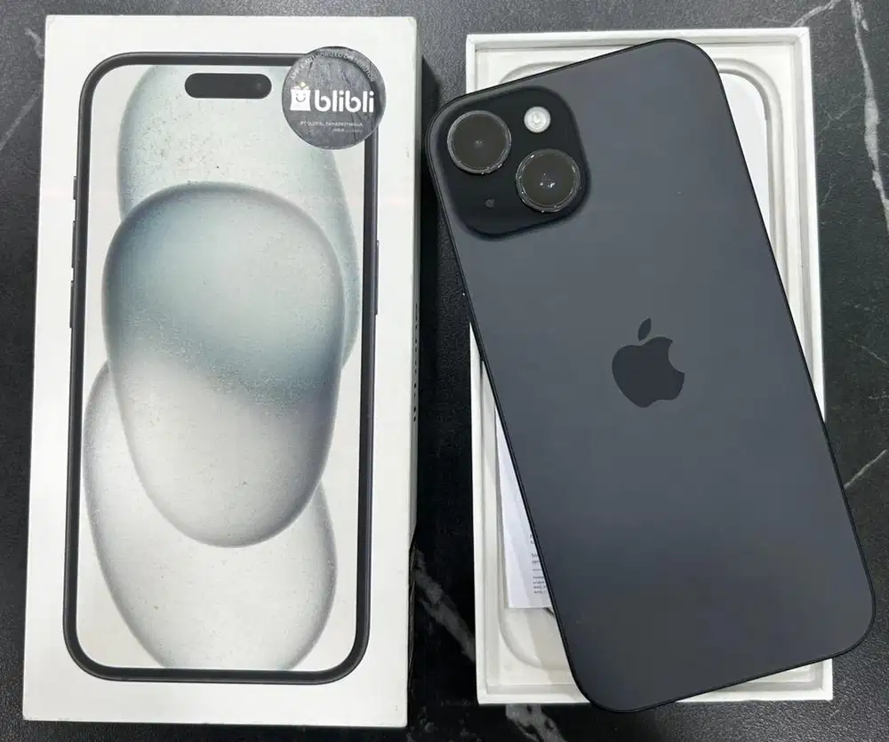 Iphone 15 128gb Ibox normal fullset