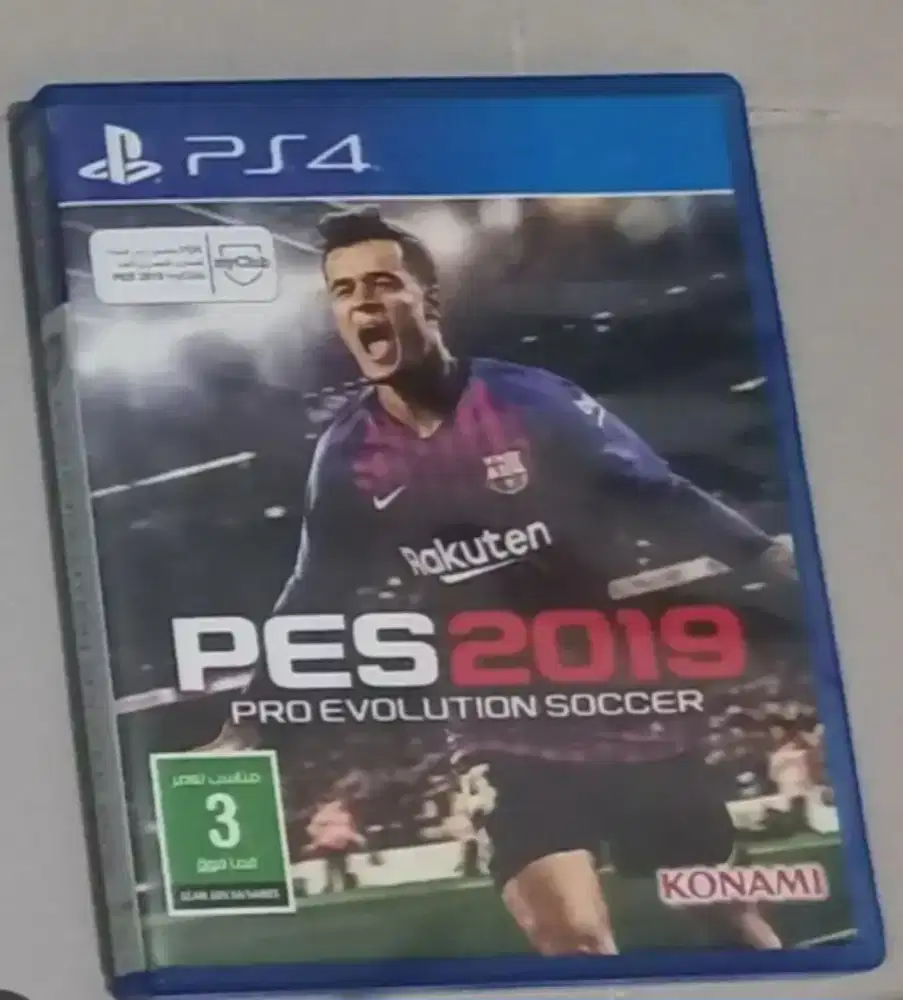 Bd pes 2019 playstation 4