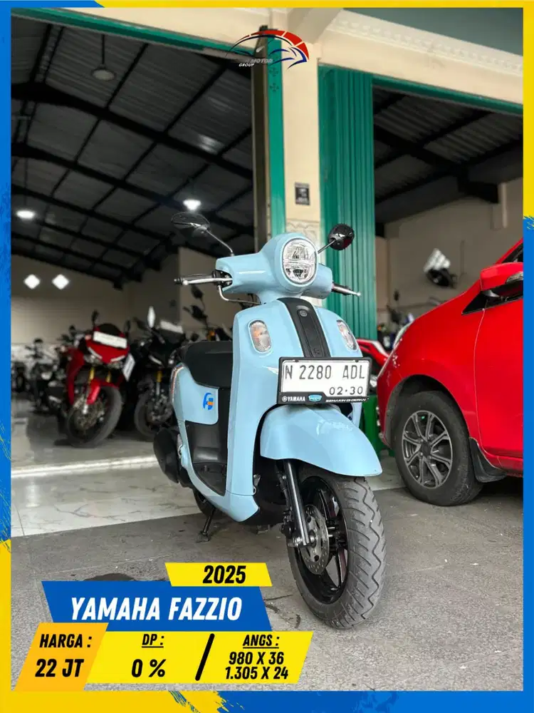 YAMAHA FAZZIO 2025 READY GASS MASZEHH HIKMAH MOTOR KEPUH