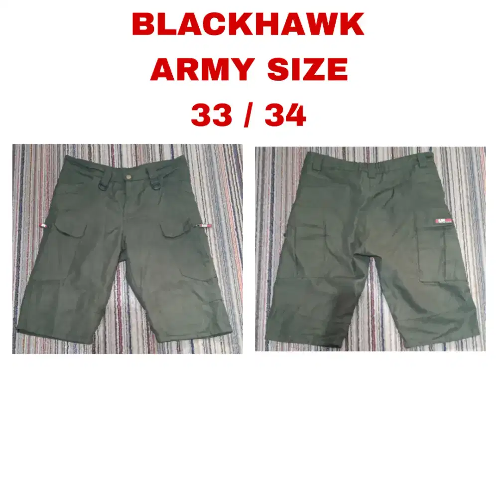Celana Blackhawk Army Size 34