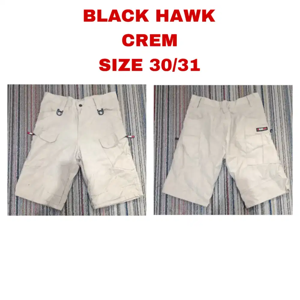 Celana Blackhawk Crem Size 31