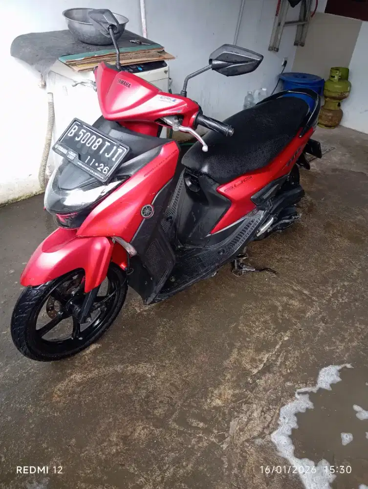 Yamaha mio gear 2021 merah doff