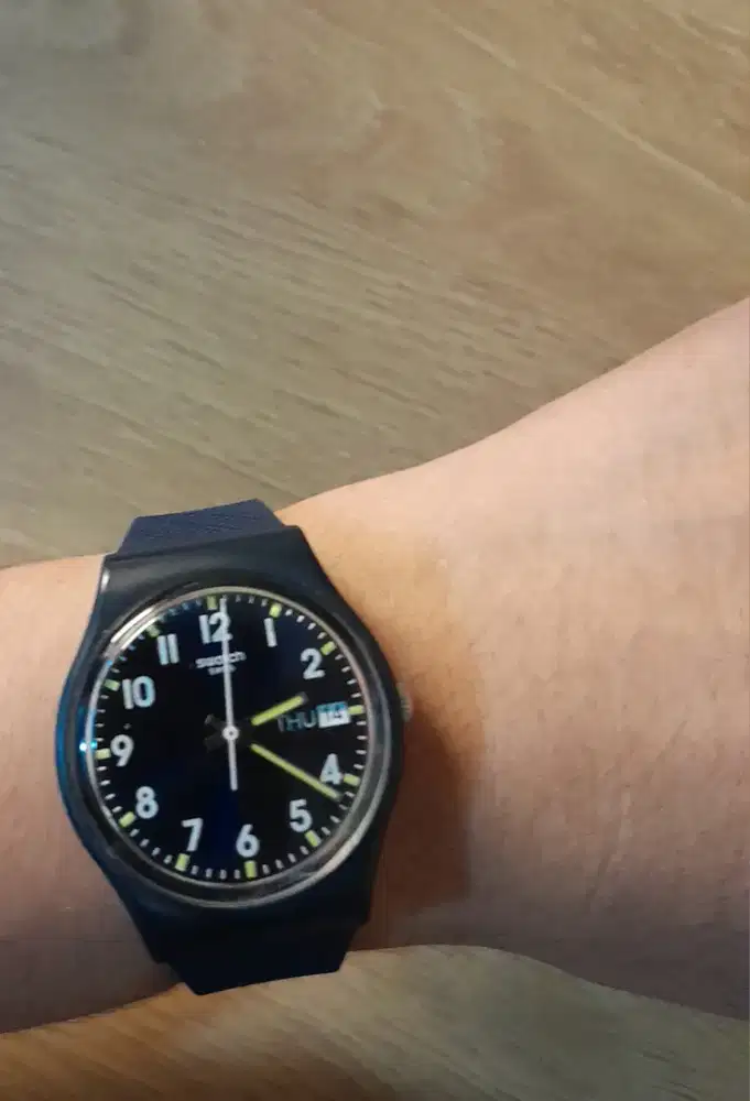 Swatch Sir Blue SO28N702 Ori Preloved