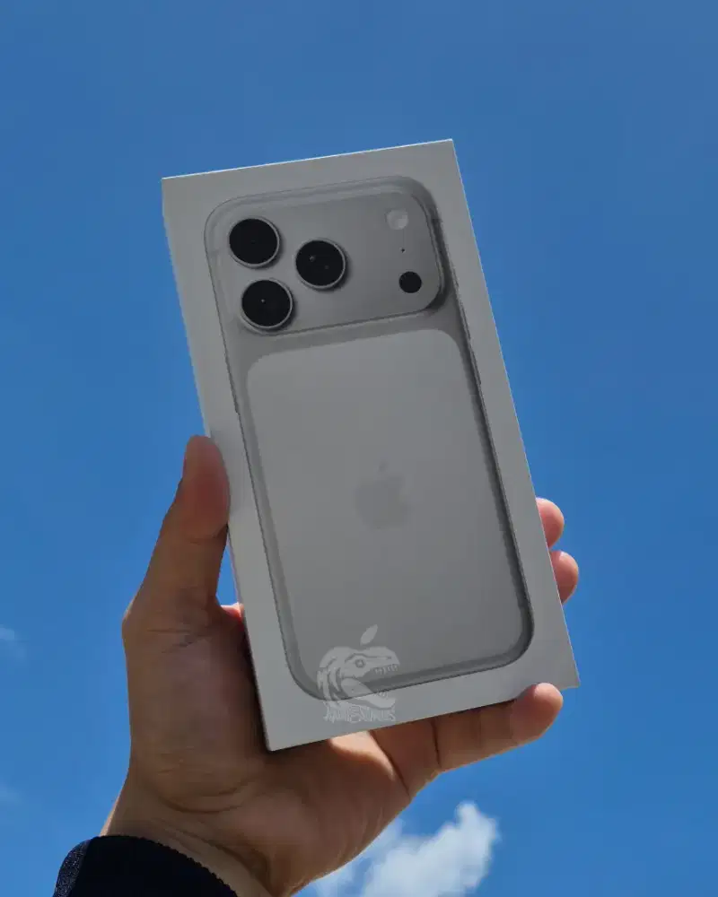 iPhone 17 Pro 256 iBox Silver New Baru Segel Box