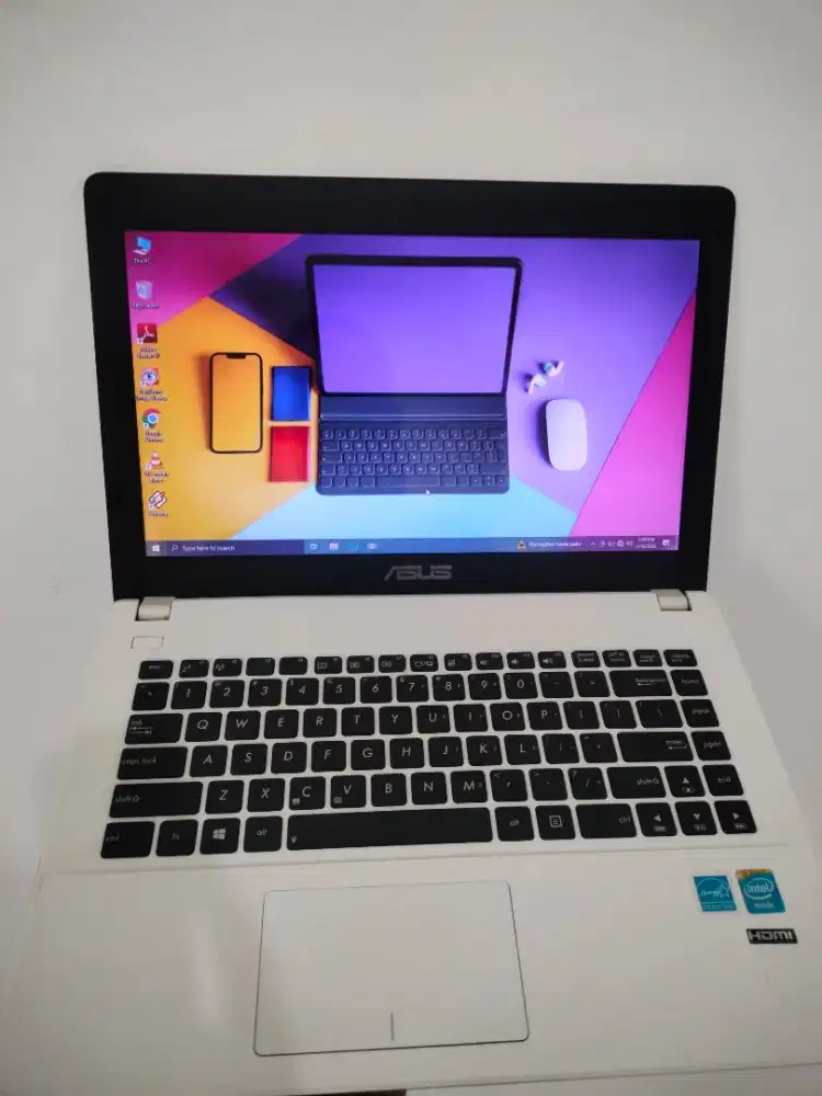 Laptop Asus A450Ca lancar normal