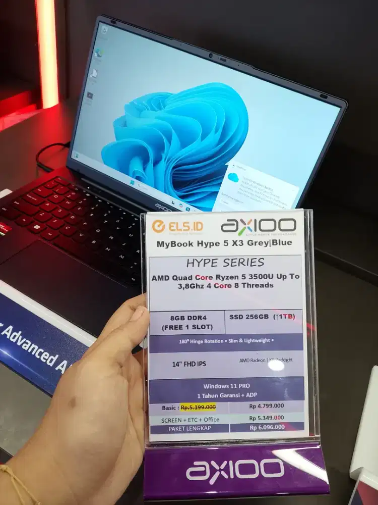 LAPTOP AXIOO BISA DICICIL TANPA DP