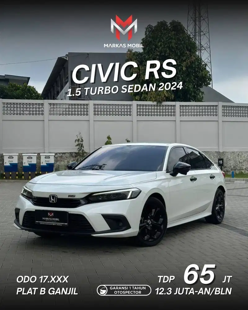Honda Civic RS Sedan 2024 Putih