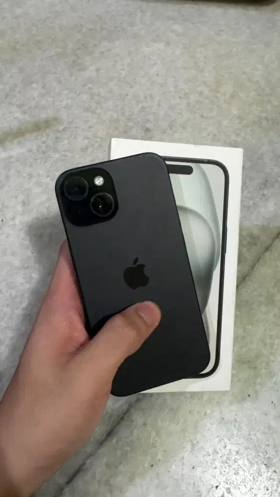 Jual Iphone 15 128gb ibox like new