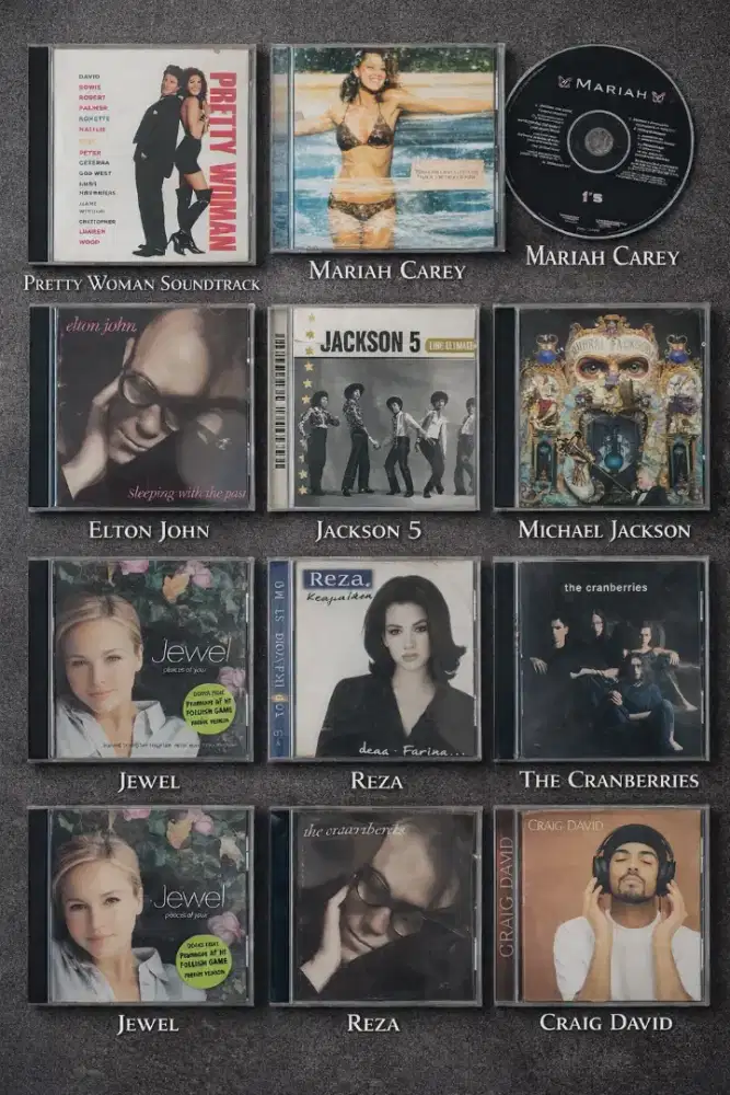 CD music berbagai genre