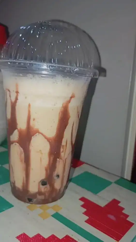 Jual es boba dan es teh manis