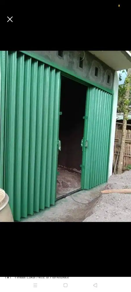 FOLDING GATE ROLLING DOOR MURAH