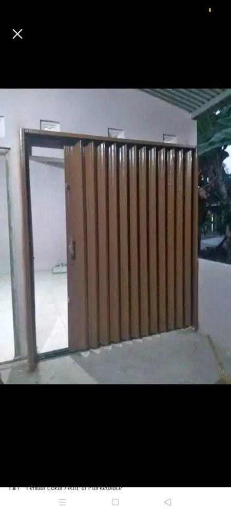 FOLDING GATE ROLLING DOOR MURAH
