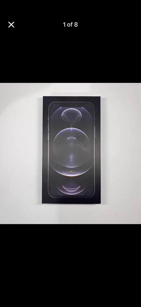 iPhone 12 Pro Max 256GB Graphite ex Resmi Beacukai / iBox