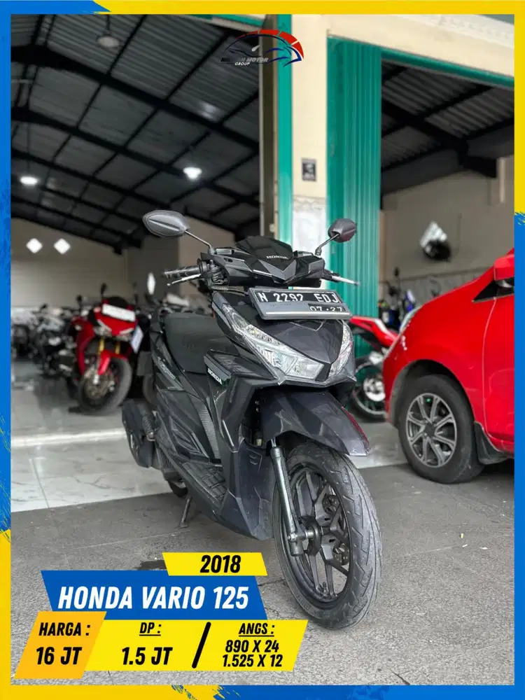 HONDA VARIO 125 2018 SIAP GASSS MASZEHH HIKMAH MOTOR KEPUH