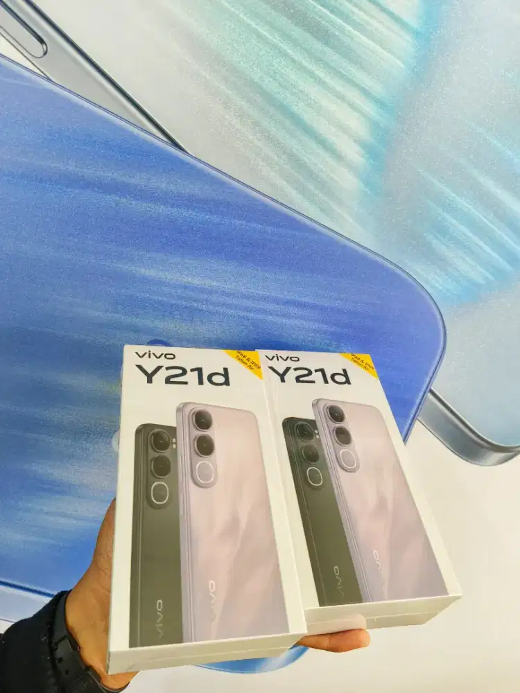 Vivo y21d 4/128 baru 100% original ,jaminan 1 tahun garansi resmi