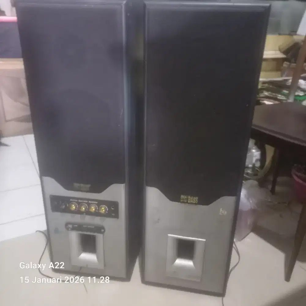 Jual speker aktif merk Big Bass