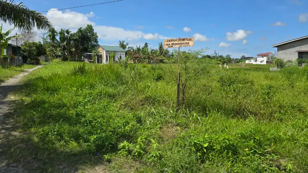 Dijual Cepat Tanah kavling, SHM, lokasi bebas banjir