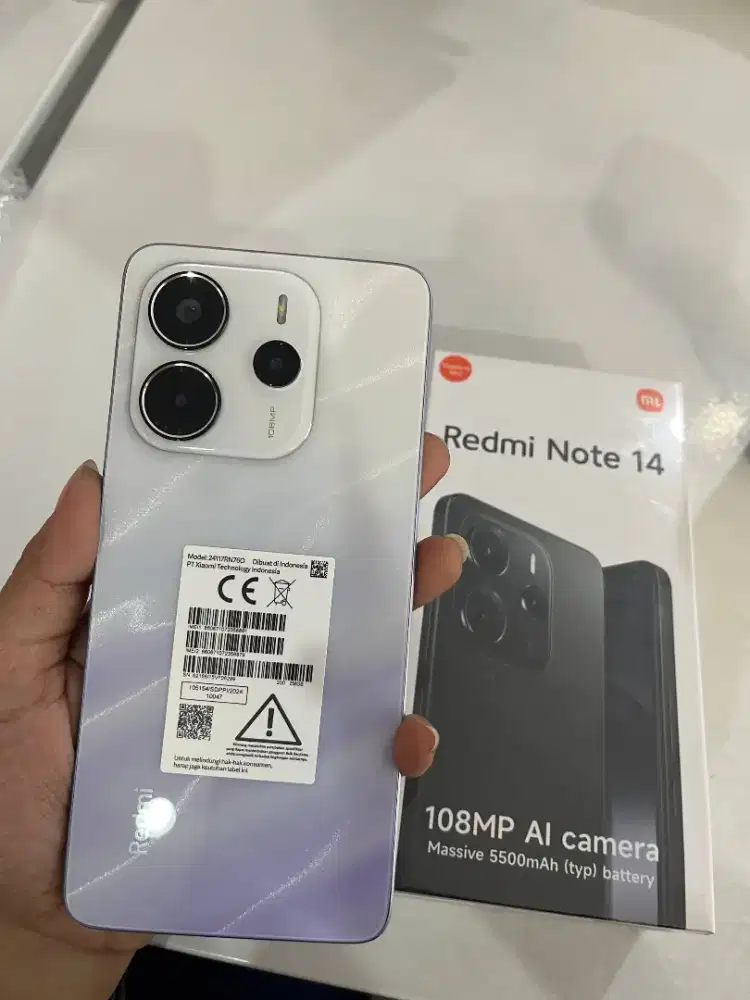 Redmi Note 14 bisa foto live chipset kenceng cicilan KTP saja